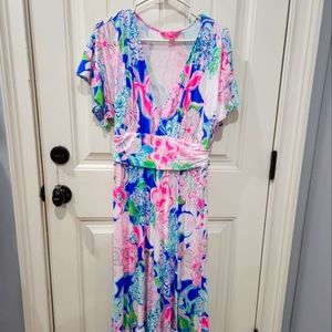 Lilly Pulitzer Jessi Midi Dress - size Large